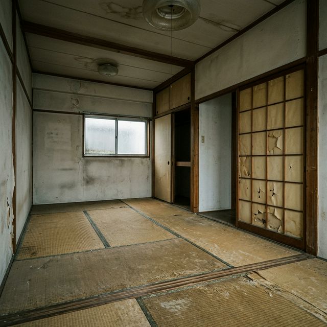 築30年の古びた和室